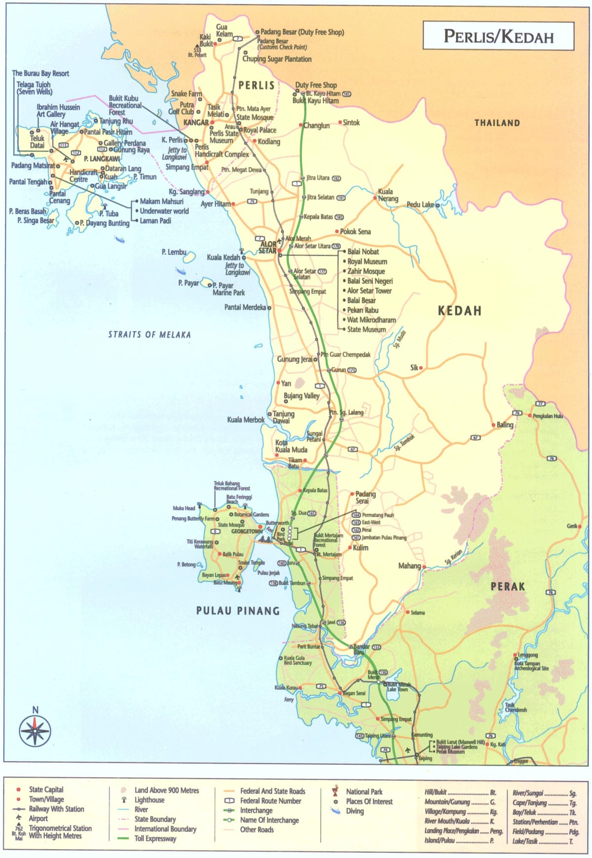 malaysia kedah ramani