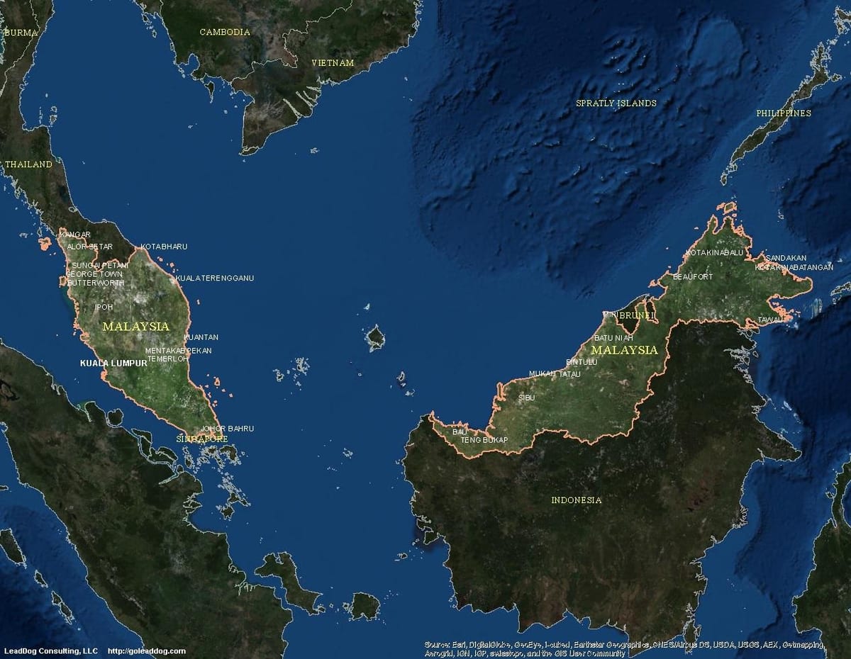 ramani ya kuishi ramani ya malaysia