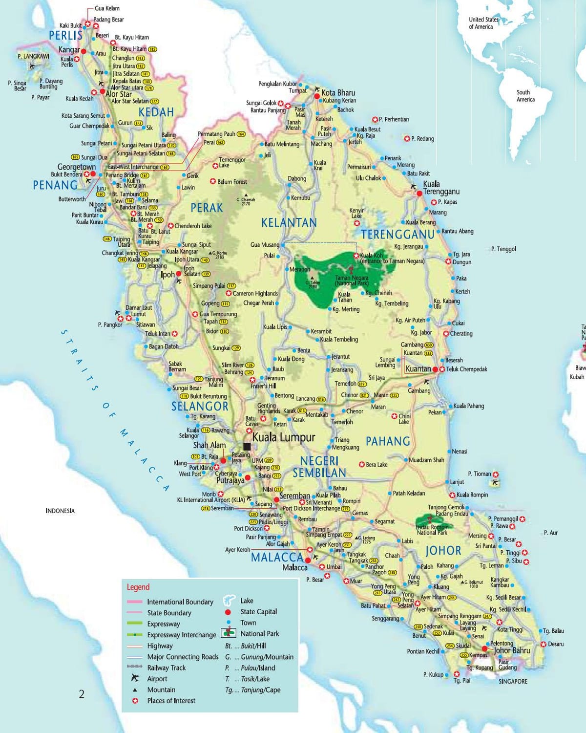 ramani ya maelekezo ramani malaysia