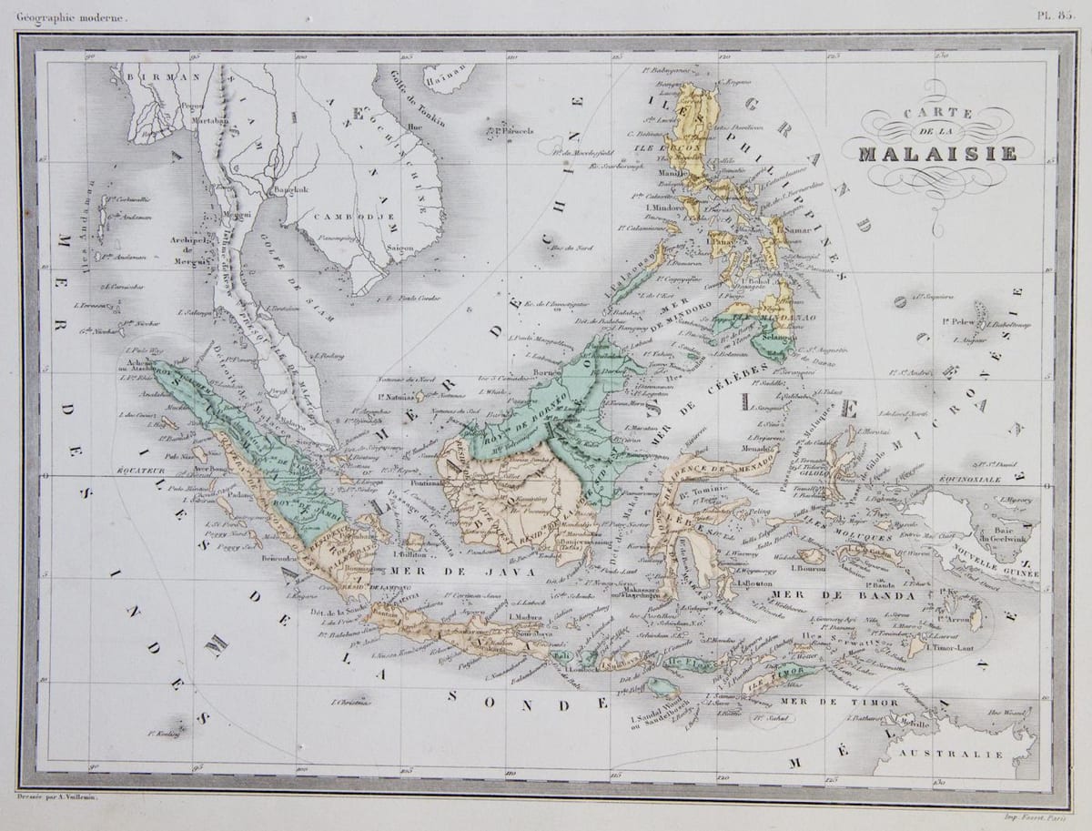 ramani ya malaysia zamani