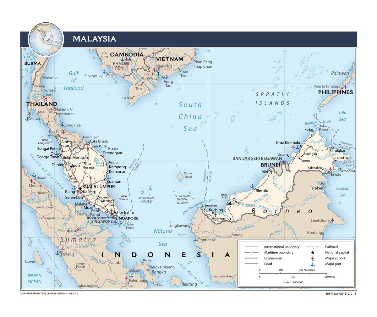 ramani ya malaysia sea port