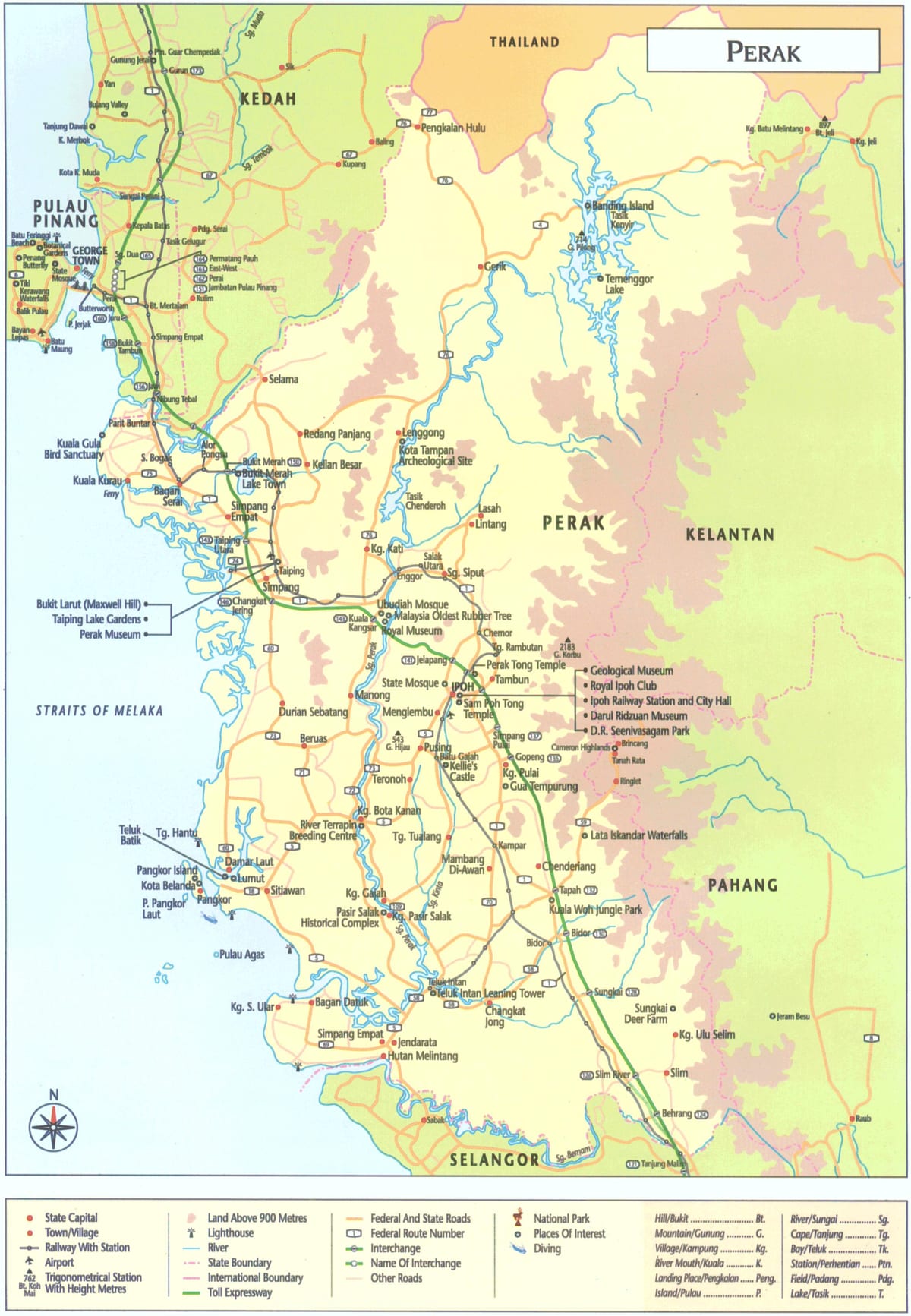 ramani ya perak serikali ya malaysia