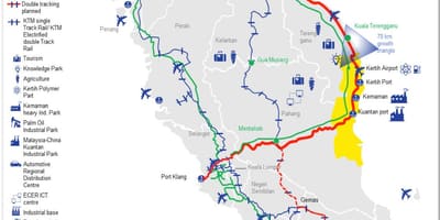 Ramani ya high speed reli malaysia njia