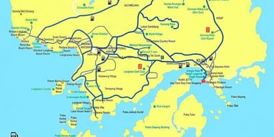 Ramani ya malaysia na langkawi