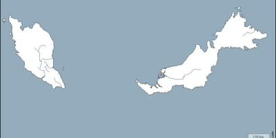 Ramani ya malaysia ramani muhtasari