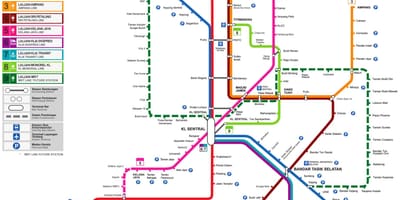 Transit ramani ya malaysia