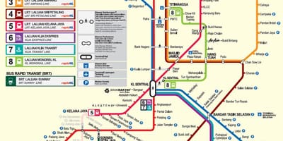 Malaysia mrt ramani 2016